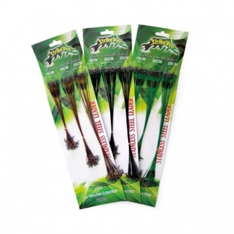 Leader 1x7 30201 pruun 20cm/17kg 72tk, Strike-Pro