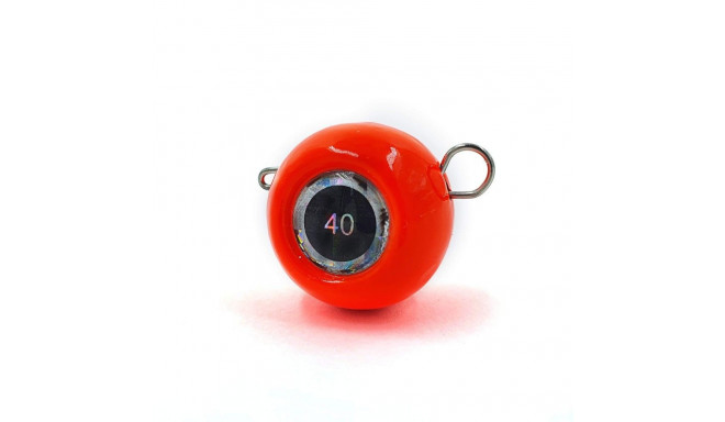 Jig sinker RB, 3 g, red, 3 pcs, Merganser