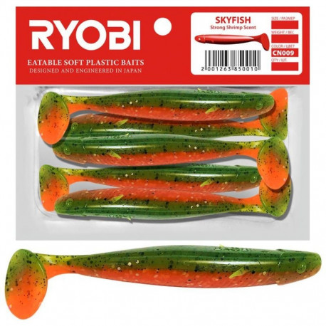 Silikoonlant söödav Ryobi Skyfish 88mm CN009 5tk