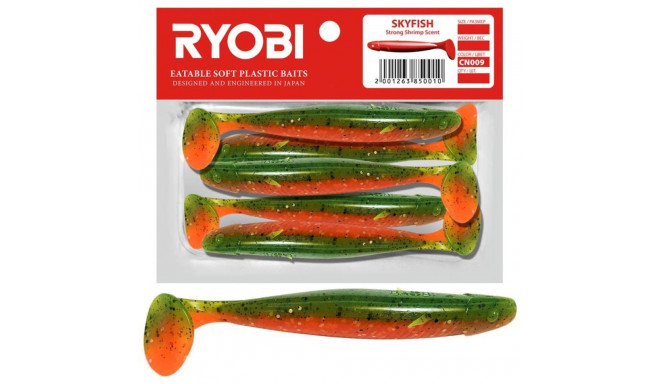 Silikoonlant söödav Ryobi Skyfish 88mm CN009 5tk