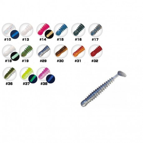 Rubber bait ring kick tail RB-02 31