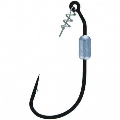Single hook Owner 5132-121 2/0 black chrome