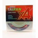 Braided line SWD Taipan Classic PE X4 0.10mm 135m 4.05kg light green