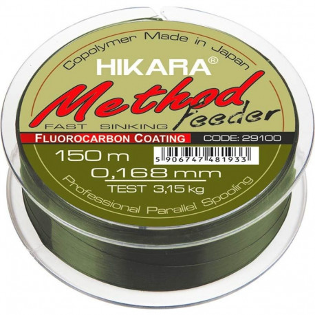 Fishing line Traper Method Feeder black 150m 0.168mm 3,15kg