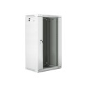 LANBERG WF01-6422-10S Lanberg wall-mounted rack 19 demounted flat pack 22U/600x450mm gray