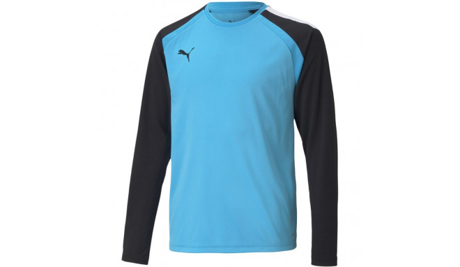 Bluza bramkarska dla dzieci Puma teamPACER GK LS Jersey niebieska 704939 40 152cm