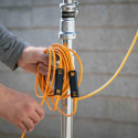 TetherPro USB-C to USB-C 9.4m Right Angle | Orange