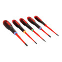 Elektriku kruvikeerajate kmpl. ERGO™ 5 osa -  0.5 x 3.0 x75, 0.8 x 4.0 x100, PZ1 x 80, PZ2 x 100, T1