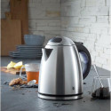 WMF Stelio 72110007 electric kettle 1.2 L 2400 W Black, Stainless steel