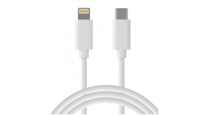 Cable USB Type C - Lightning, PD, 18W, 1m