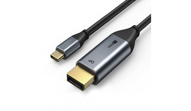 Cable USB-C - DisPlay Port, 4K, Ultra HD, 1.8 m, 1.2