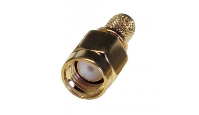 RPSMA-male Crimp Connector for RG58 Cable