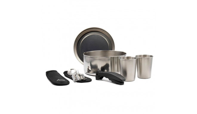 STAINLESS STEEL POT SET 2PERSONS 20CM