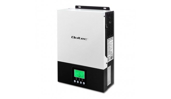 Qoltec 53875 hübriid päikesepaneeli inverter off-grid 1.5KW | 80A | MPPT | siinus
