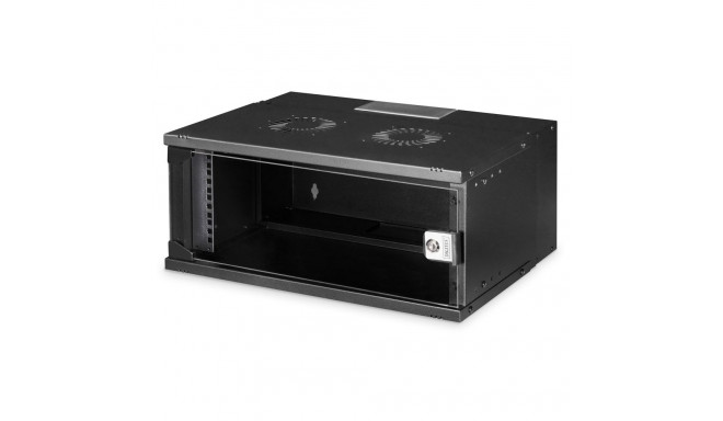 Rack Digitus seinakinnitusega SOHO Pro must