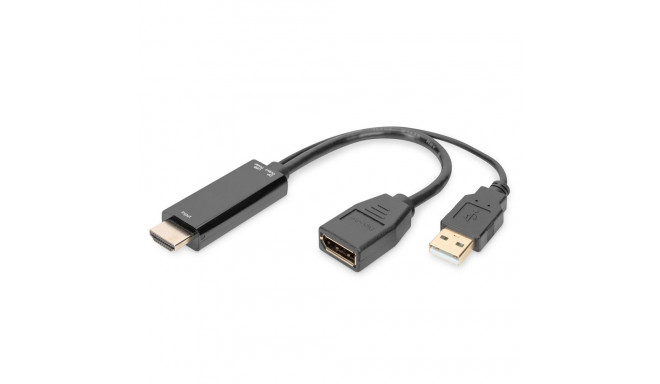 Digitus 4K HDMI adapter - HDMI DisplayPorti