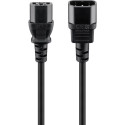 Voolukaabel Wentronic C13 - C14, 0.5m