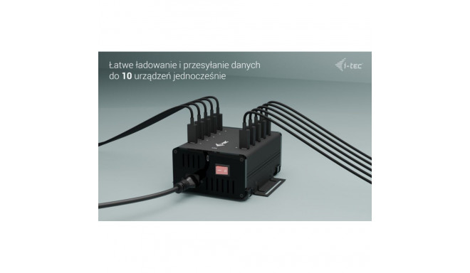 i-tec USB-C/A laadimisjaotur 10x15W USB-C