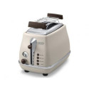 DeLonghi Toaster CTOV 2103.BG Beigi, Stainless steel, 900 W, Number of slots 2, Bun warmer included