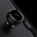 Baseus car charger Enjoyment Retractable 2w1 30W black with cable 2x USB-C