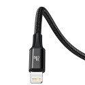 Baseus cable 3in1 Rapid PD USB-C - micro USB + Lightning + USB-C 1,5m black 20W