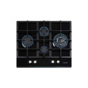 CATA | Hob | LCI 6031 B | Gas on glass | Number of burners/cooking zones 4 | Rotary knobs | Black