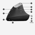 Pelė LOGITECH MX Vertical, belaidė, juoda