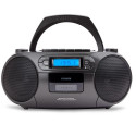 Aiwa BBTC-550BK portable stereo system Digital 6 W FM, PLL Black MP3 playback