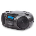 Aiwa BBTC-550BK portable stereo system Digital 6 W FM, PLL Black MP3 playback