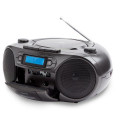 Aiwa BBTC-550BK portable stereo system Digital 6 W FM, PLL Black MP3 playback