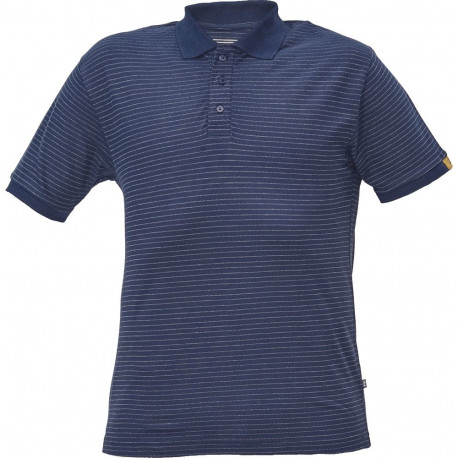 Cerva Noyo T-särk V kaelusega ESD navy 2XL