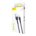 Baseus Cafule USB-A / Lightning 2.4A QC 3.0 cable 1 m - blue-gold