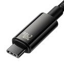 Cable USB C - USB C 480Mb/s 240W 3m Baseus Tungsten Gold CAWJ040101 - black