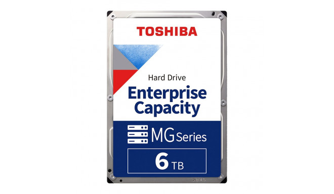 HDD Server TOSHIBA (3.5", 6TB, 256MB, 7200 RPM, SATA 6 GB/s, 512E)