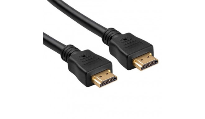HDMI to HDMI cable, 1.5m, version 1.4, gold-plated connectors.