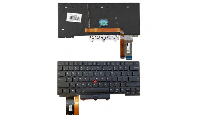 Keyboard LENOVO Thinkpad E14, with Trackpoint, with Backlight, US