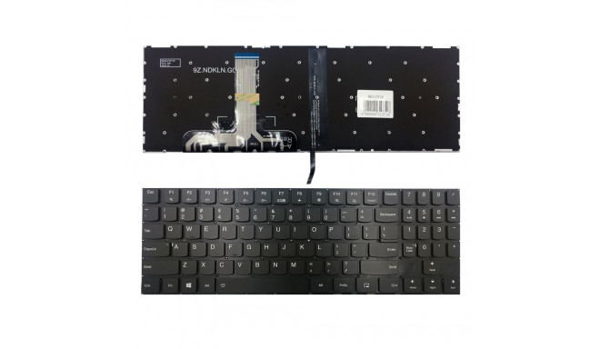 Keyboard Lenovo: Legion Y520, Y520-15Ikb, Y720-15Ikb, R720 R720-15Ikb with white backlight