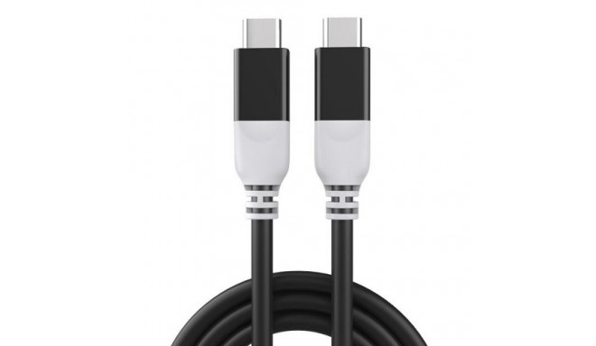 Cable USB-C - USB-C, PD100W, USB4 (black, 3m)