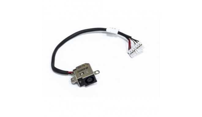 Power jack with cable, HP DV6-6000