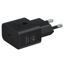 Samsung EP-T2510XWE 25W GaN USB-C pistik  kiirlaadija + 5A USB-C 1,8 m kaabel Must (Blister)