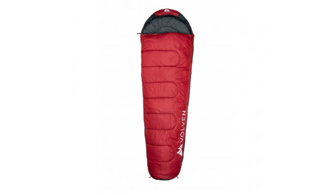 VOLVEN TRAVELLER sleeping bag right - Red