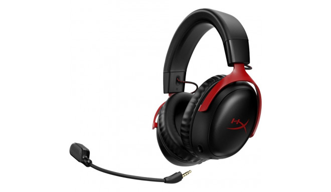 Kõrvaklapid HyperX Cloud III Wireless, must/punane