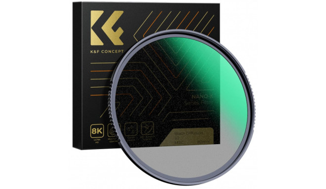 K&F Concept Nano-X MRC Black Mist 1/2 - 82 mm diffusion filter