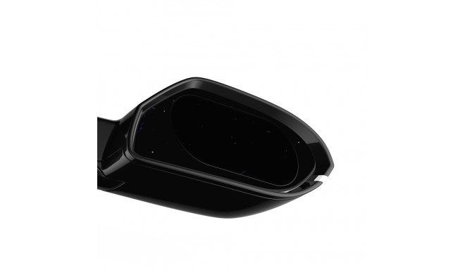 Baseus 0.15mm Rainproof Film for Car Rear-View Mirror (Oval 2 pcs/pack 135*95mm)Transparent