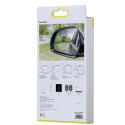 Baseus 0.15mm Rainproof Film for Car Rear-View Mirror (Oval 2 pcs/pack 135*95mm)Transparent