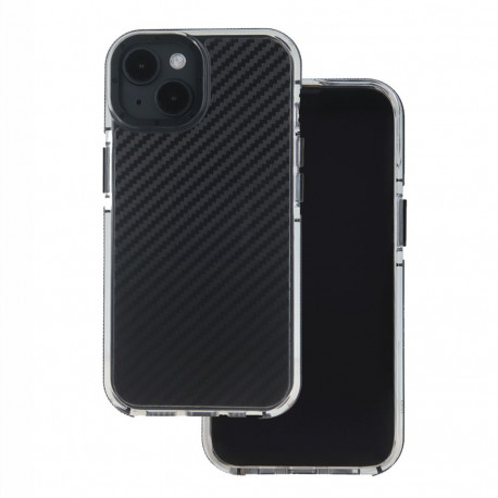 Acrylic Carbon case for iPhone 15 Pro Max 6,7" black