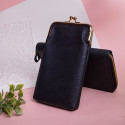 2in1 phone bag black