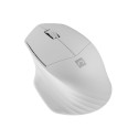 MOUSE NATEC SISKIN 2 SILENT WIRELESS 1600DPI BLUETOOTH 5.0 + 2.4GHZ WHITE