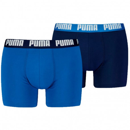 Bokserki męskie Puma Everyday Basic 2p niebieskie, granatowe 938320 04 M