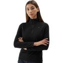 Bluza polarowa damska 4F F031 głęboka czerń 4FAW23UFLEF031 20S XL